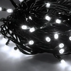Guirlandes lumineuses de Noël - Blanc froid - 10 mètres - IP65 - Connectable - Premium