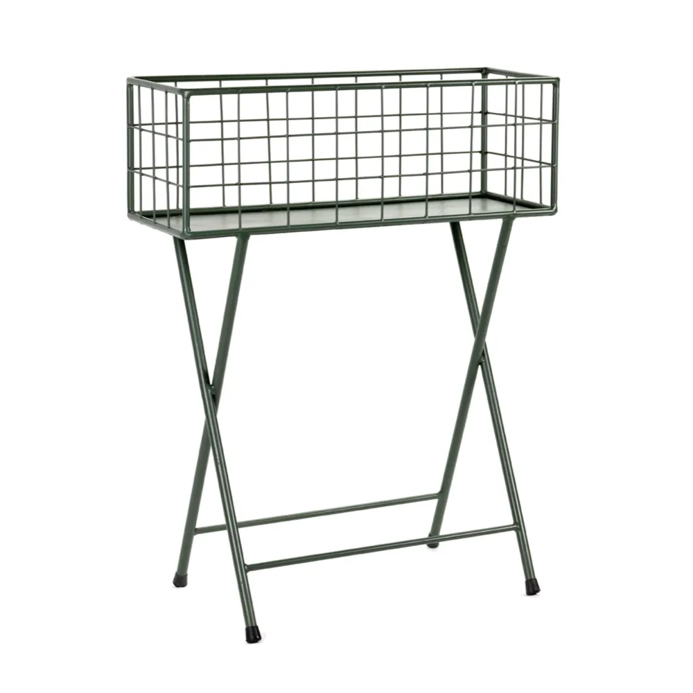 JARDINIERE PIEDESTAL GRID KAKI - SERAX