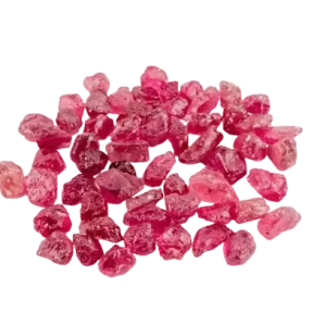 Lot de rubis naturels de Birmanie non traités - 60 ct