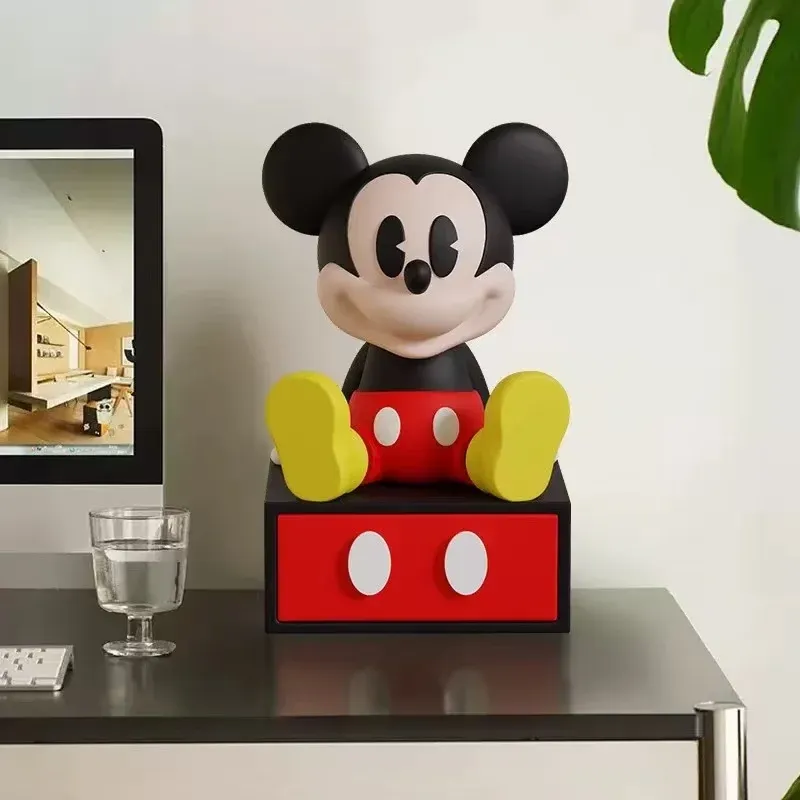 Miniso Disney Dessin Animé Mignon Mickey Décorations De Bureau Clés Divers Armoires De Rangement Décorations pour Amis Cad...