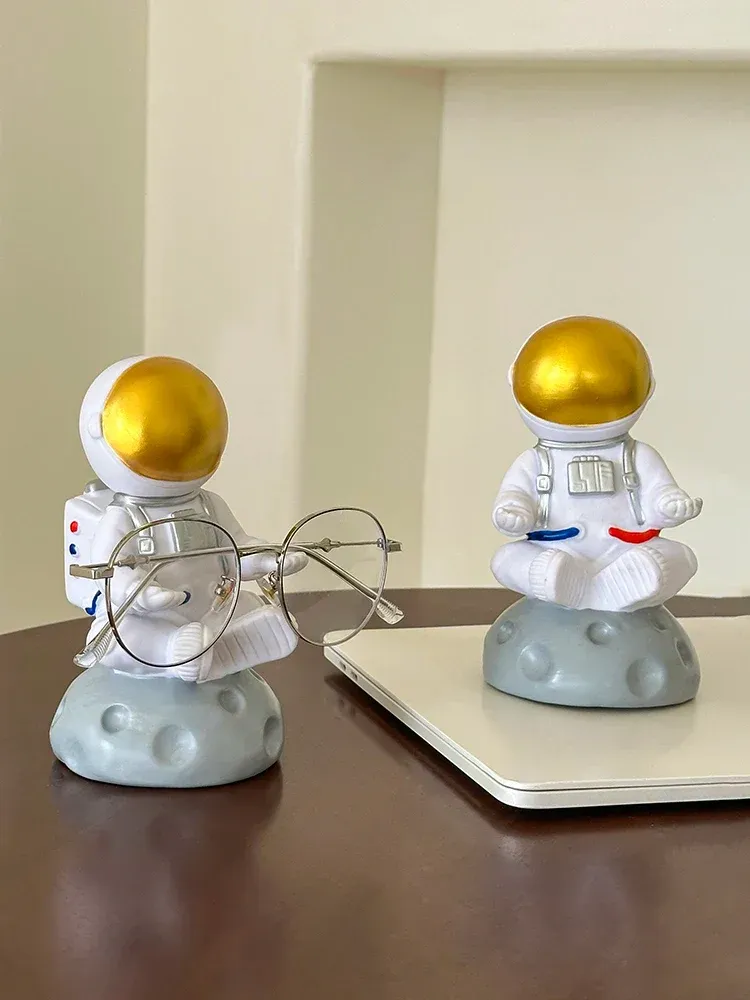 Miniso Fashion Support de lunettes d'astronaute créatif Présentoir à lunettes pour décoration Cadeau