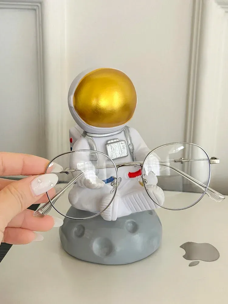 Miniso Fashion Support de lunettes d'astronaute créatif Présentoir à lunettes pour décoration Cadeau