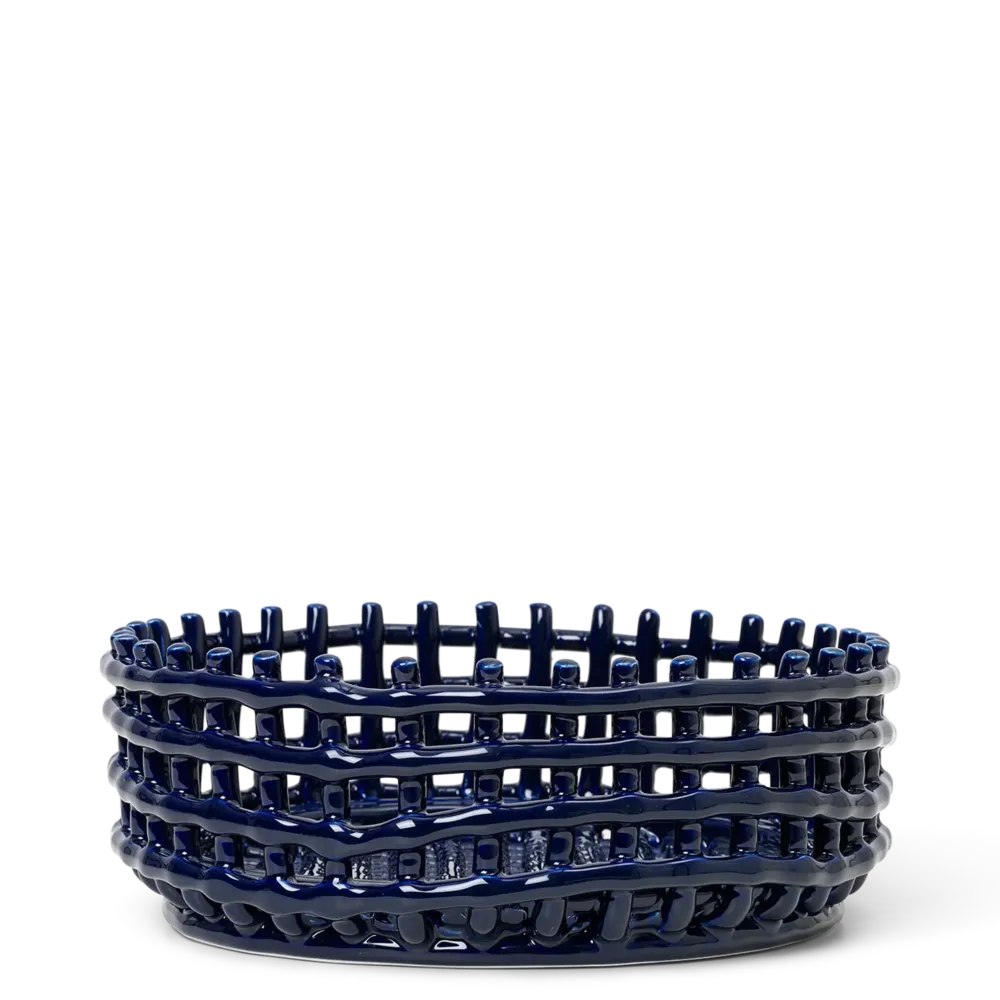 PANIER CERAMIQUE BLUE - FERM LIVING