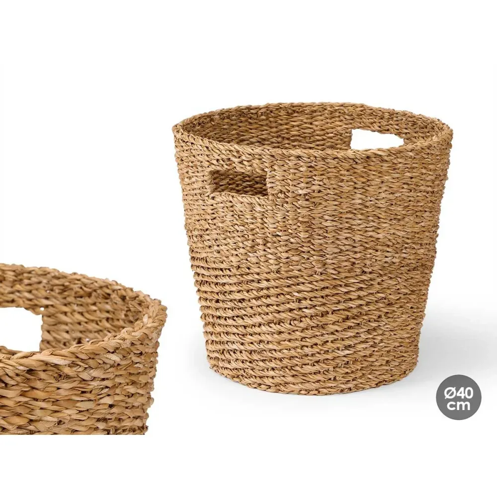 Panier Gift Decor Marron Algues marines (2 Unités)