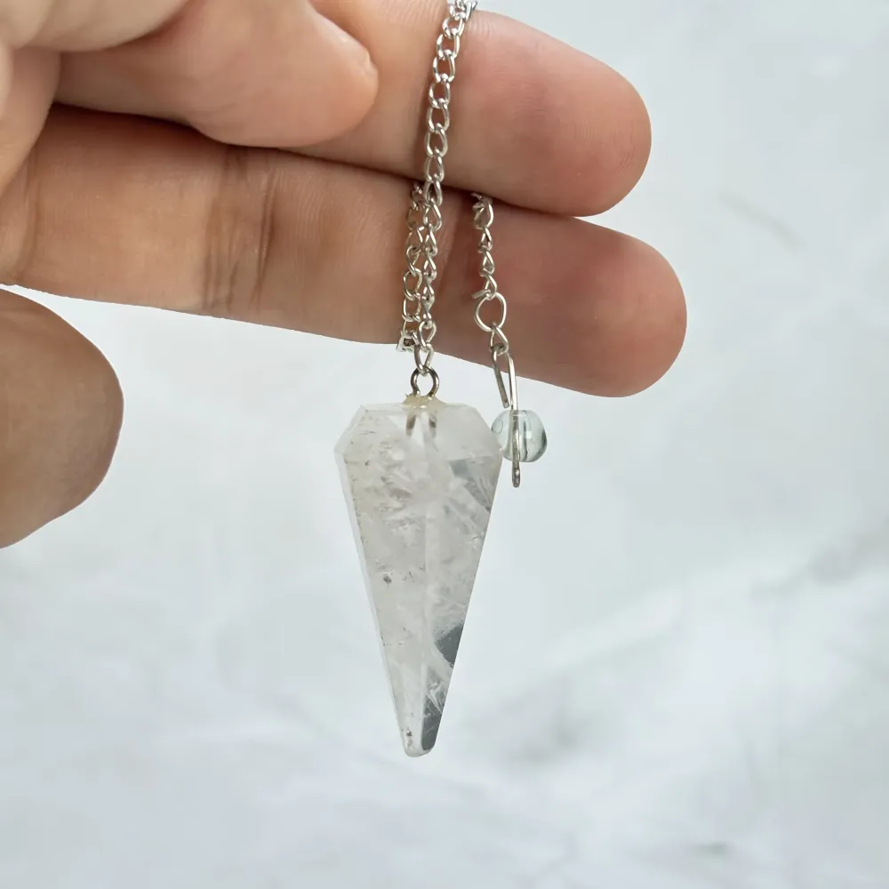 Pendule conique en Cristal de Roche