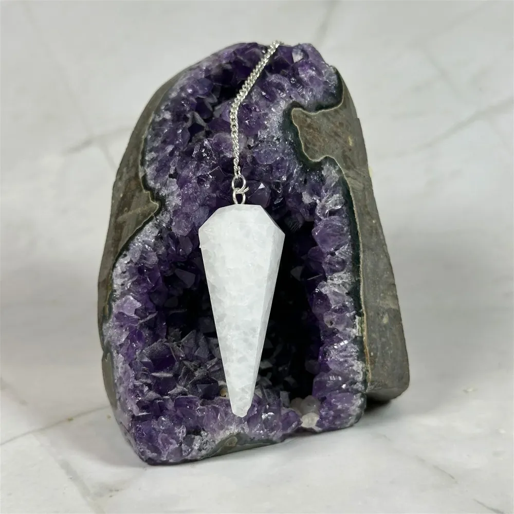 Pendule en Quartz Neige