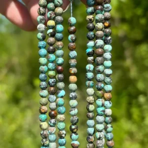 Perles en turquoise de 4mm