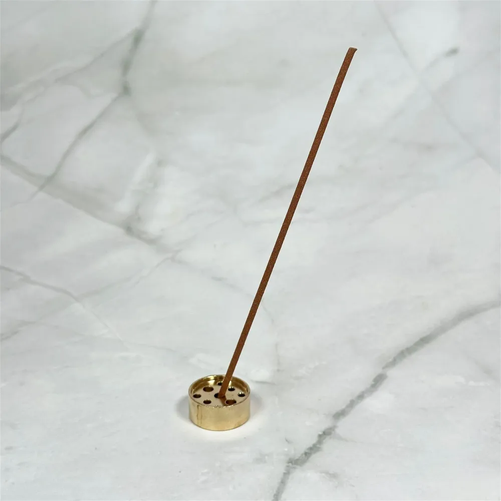 Petit porte-encens doré