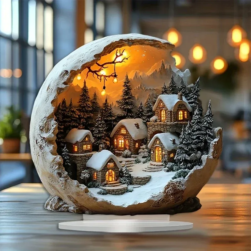 1 pièce de décoration de Noël, style bohème, décoration de bureau multifonctionnelle pour chambre, idée cadeau unique.