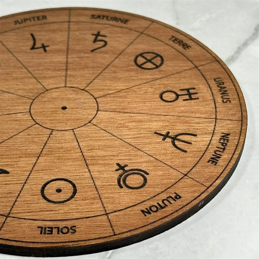 Plaque de pendule Orbitae