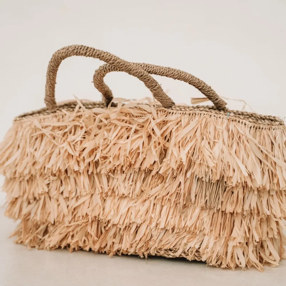 RAFFIA BAHAMAS Panier - Naturel