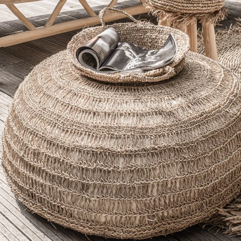 RAFFIA Plateaux à Panier, Lot de 3