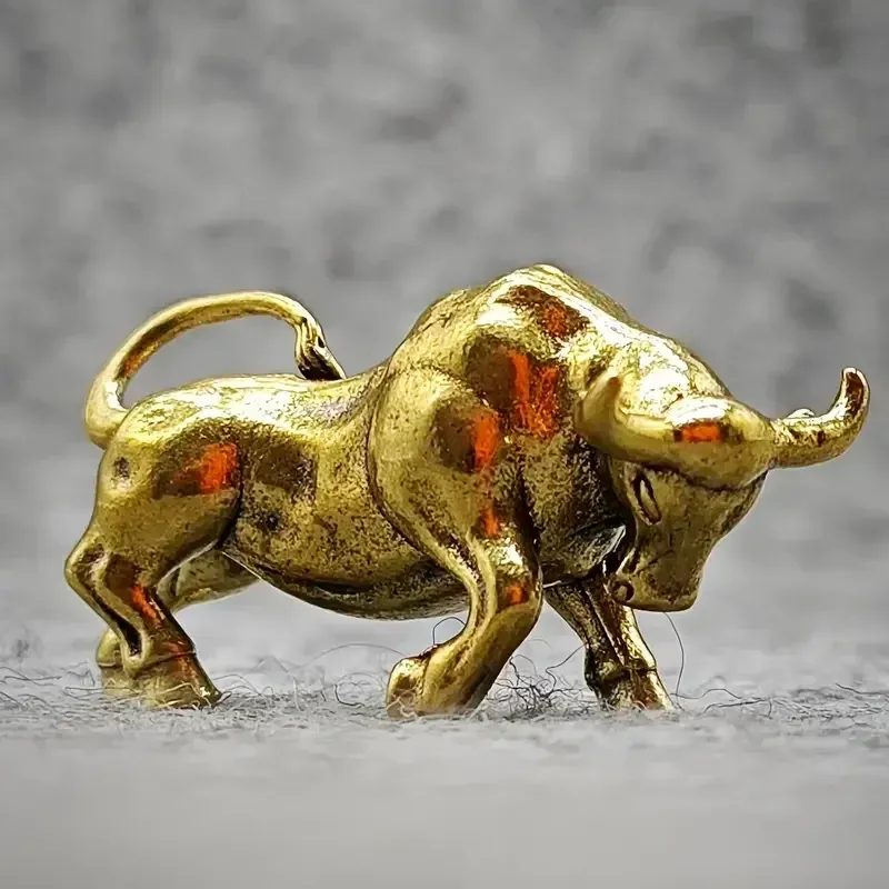 Sculpture miniature en métal 3D de style vintage représentant une corrida - Parfaite pour la décoration de la maison et du...