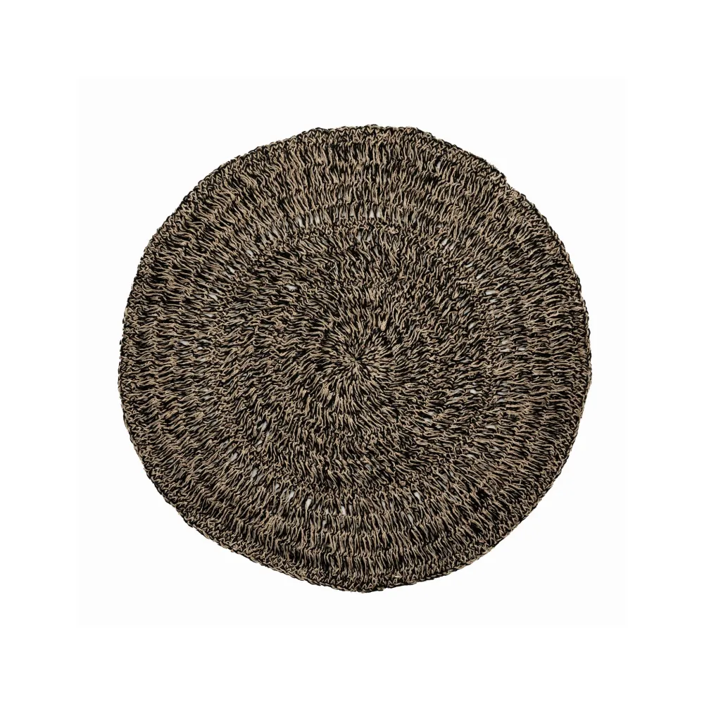 SEAGRASS Tapis 100 Naturel-Noir