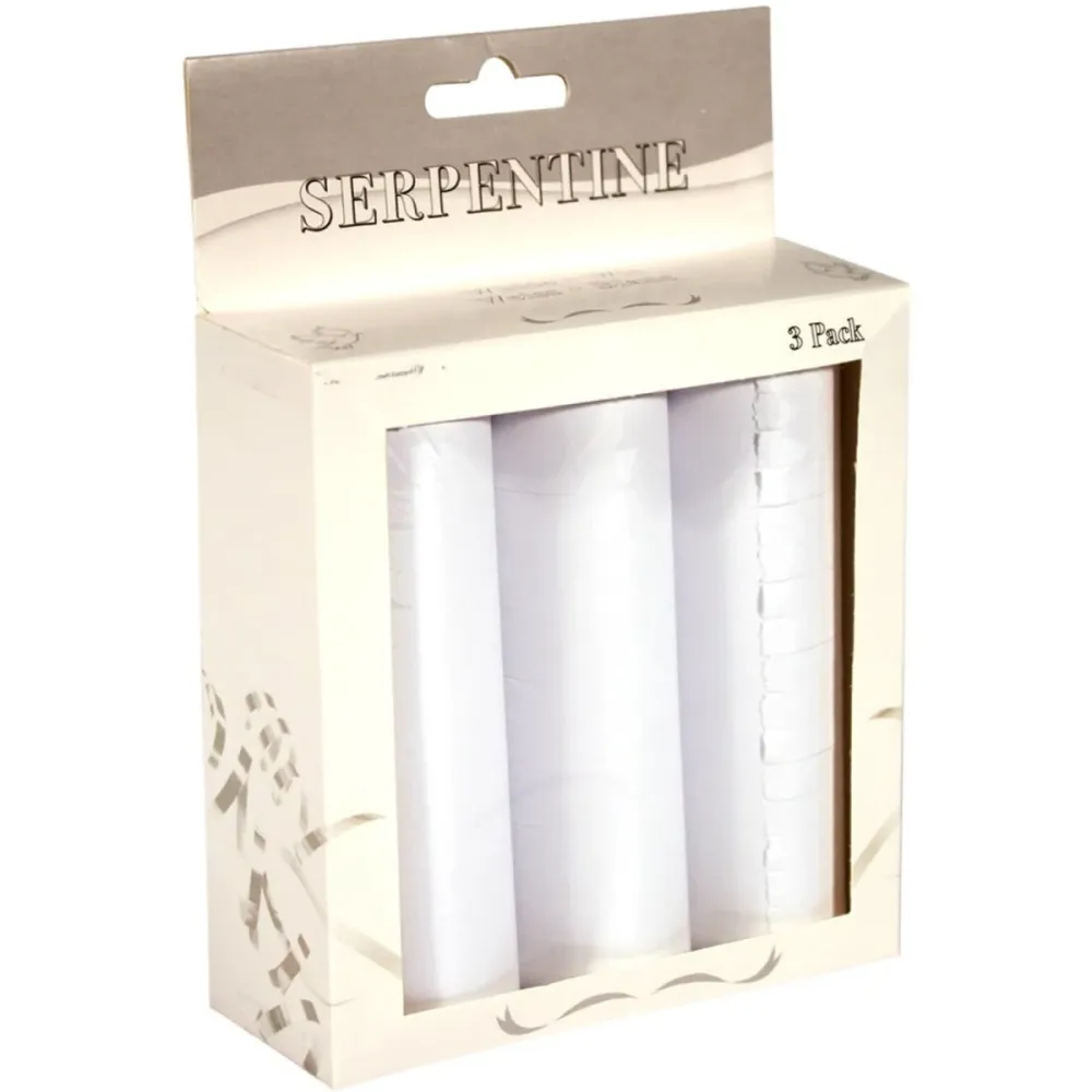 Serpentine blanche 3pcs