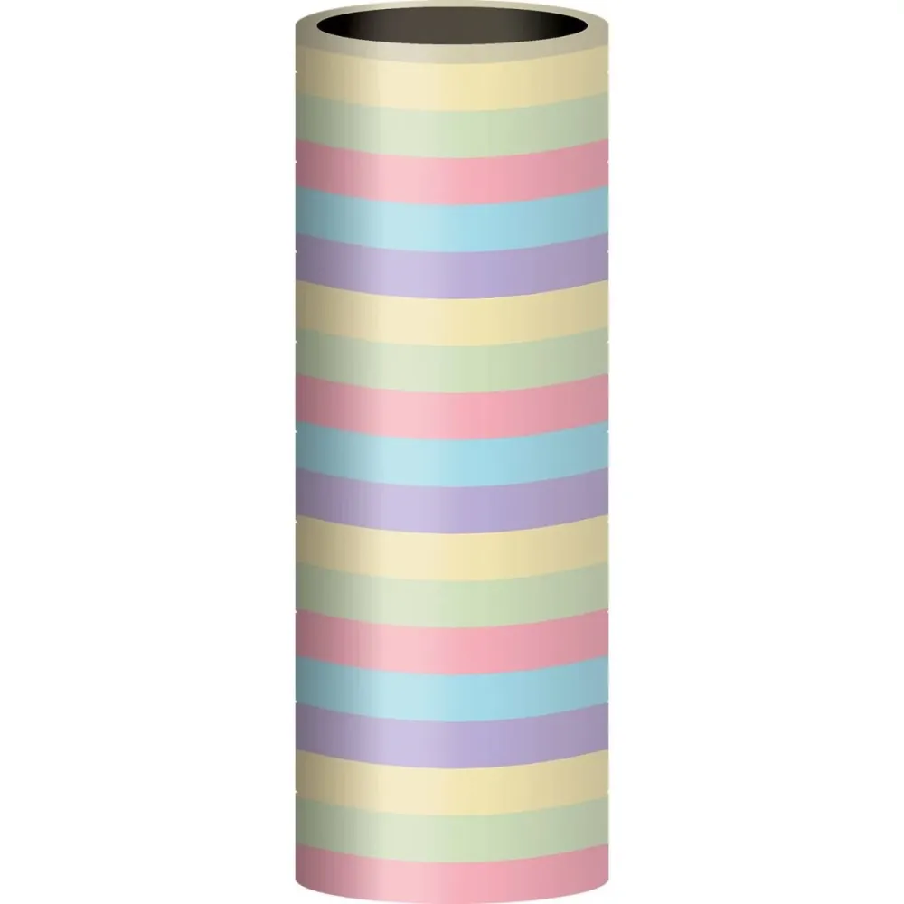 Serpentine colorée Pastel 4m 3pcs