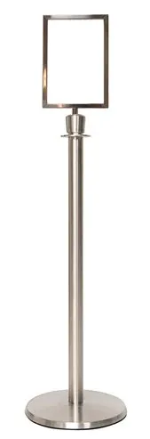 Support de panneau d'affichage Flexibarrier - Premium - (Cadre pour affiche A4 inclus)