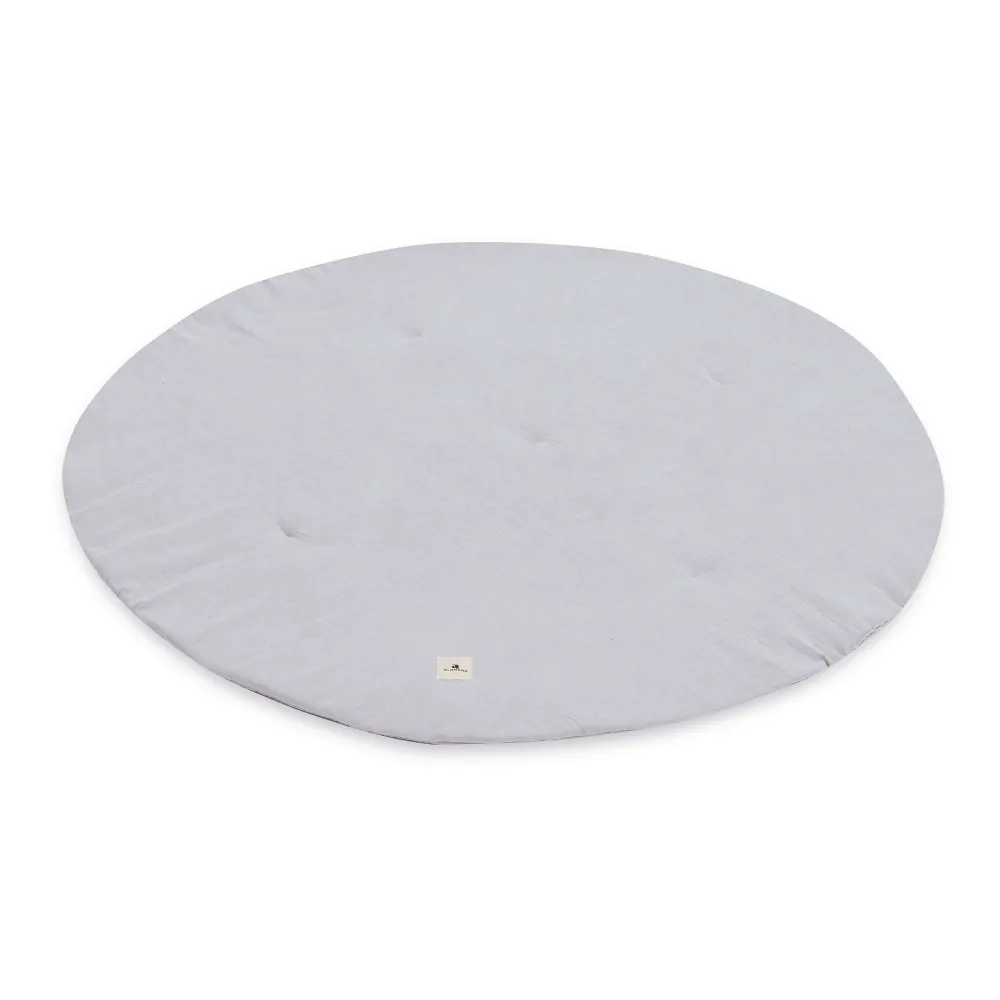 Tapis rond pour enfant (110 cm) gris · Delphin 708-134