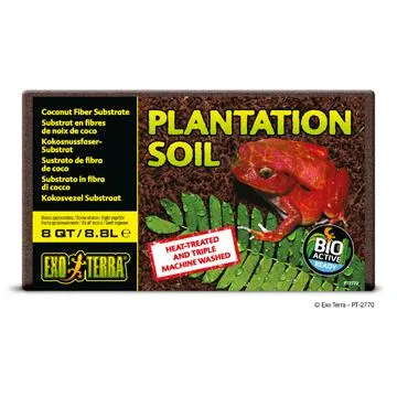 Terre pour plantation Plantation Soil Exo Terra, 8,8 L (8 pte)