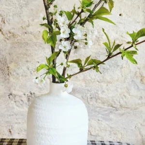 Vase Terri | Blanc GM