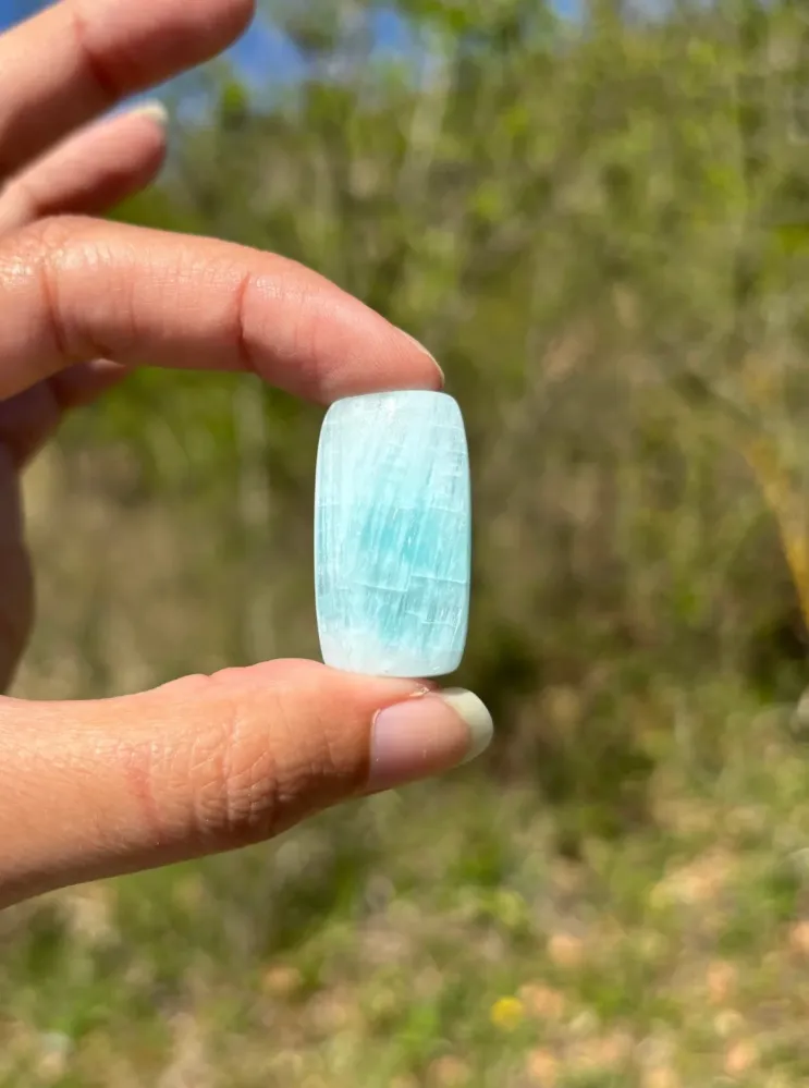 VENDU Aragonite bleue 6