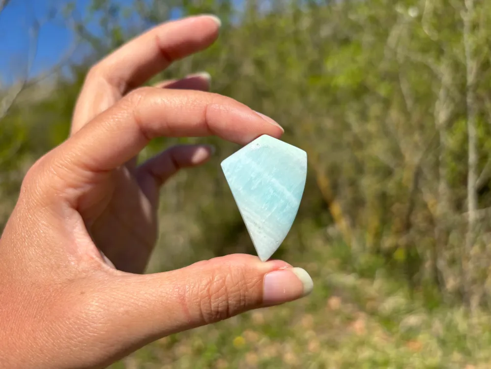 VENDU Aragonite bleue 7