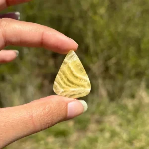 VENDU Calcite jaune 12
