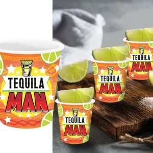 Verres à shot de tequila 6cm 3pcs