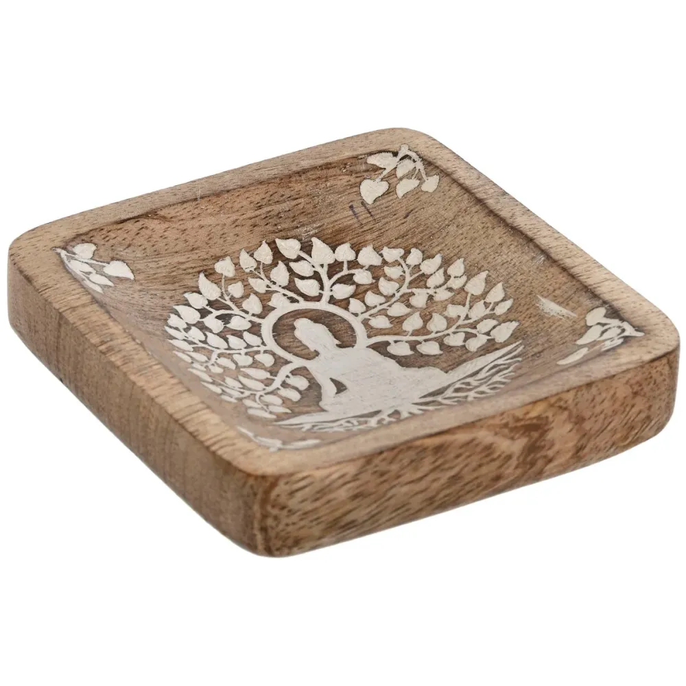 Vide-poches Home ESPRIT Blanc Naturel
