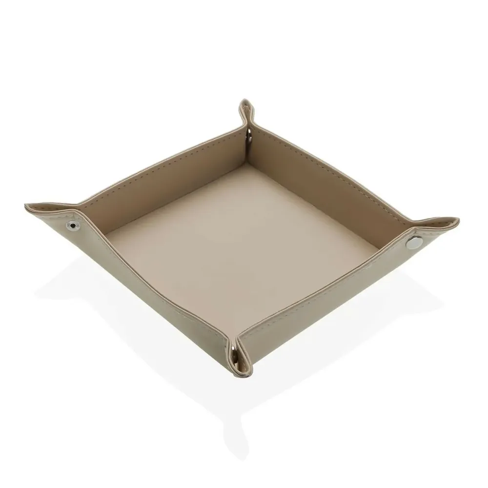 Vide-poches Versa Beige 18 x 3,6 x 18 cm
