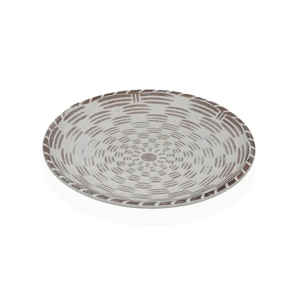 Vide-poches Versa Blanc Bois MDF 20 x 2,5 x 20 cm