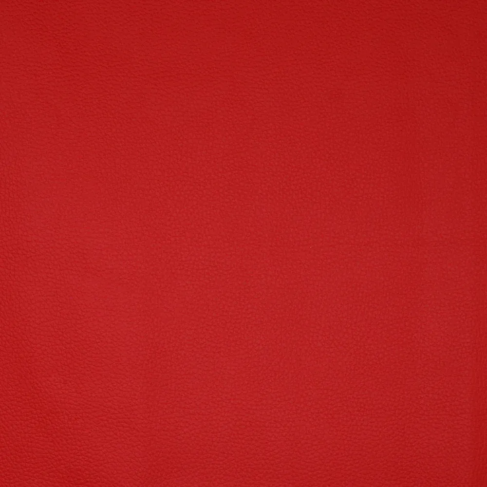 Tissu décor maison - Utilitaire - Aspect cuir Chesterfield - Rouge 325
