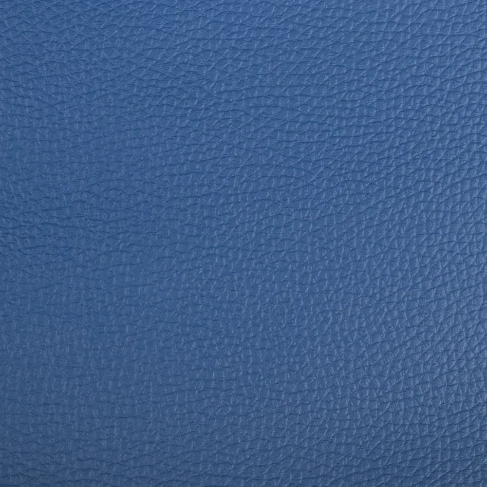 Tissu décor maison - Utilitaire - Aspect cuir Chesterfield - Cobalt 674