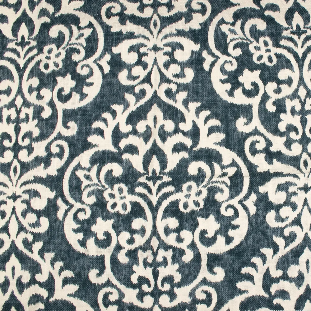 Tissu décor maison - California - Tissu de Rembourrage Imprimé Salisbury - Bleu