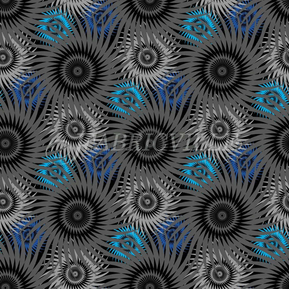 Tapis De Fleurs Abstraites