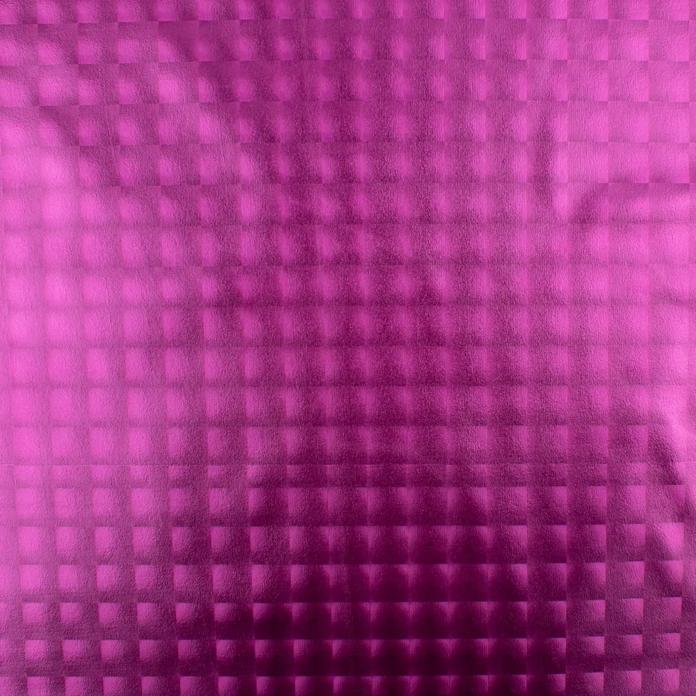 MARDI GRAS - Tissu pour déguisement - Carré - Rose