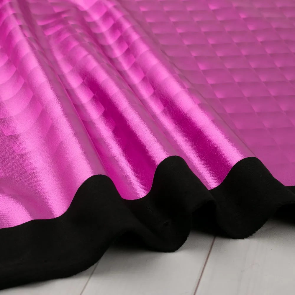 MARDI GRAS - Tissu pour déguisement - Carré - Rose