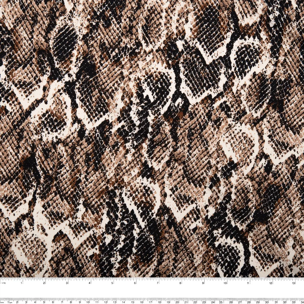 Tricot tendance - ROSALIE - Serpents - Noir
