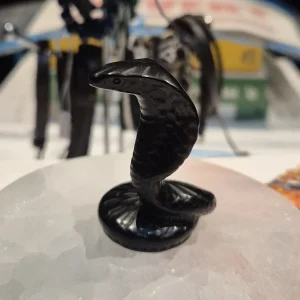 Figurine Cobra en Obsidienne ALISHOP