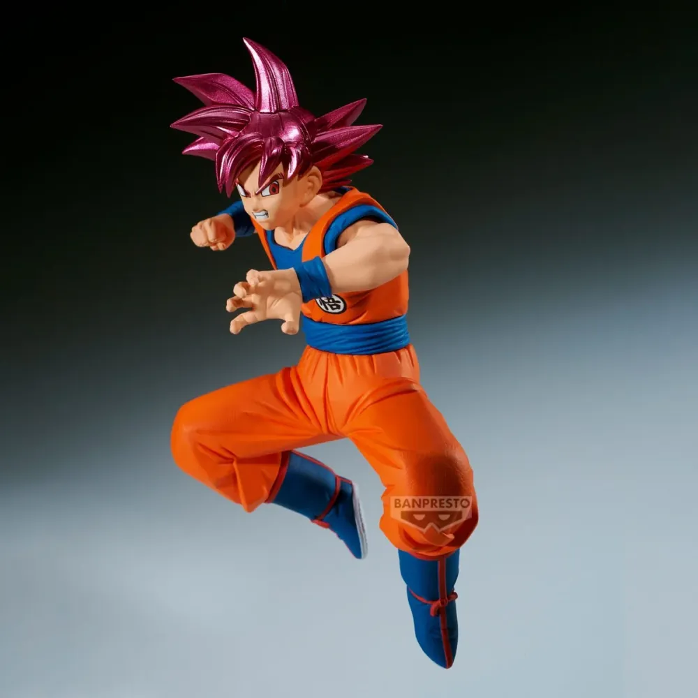 Dragon Ball Super - Figurine Son Goku Super Saiyan God (vs Beerus) - Match Makers