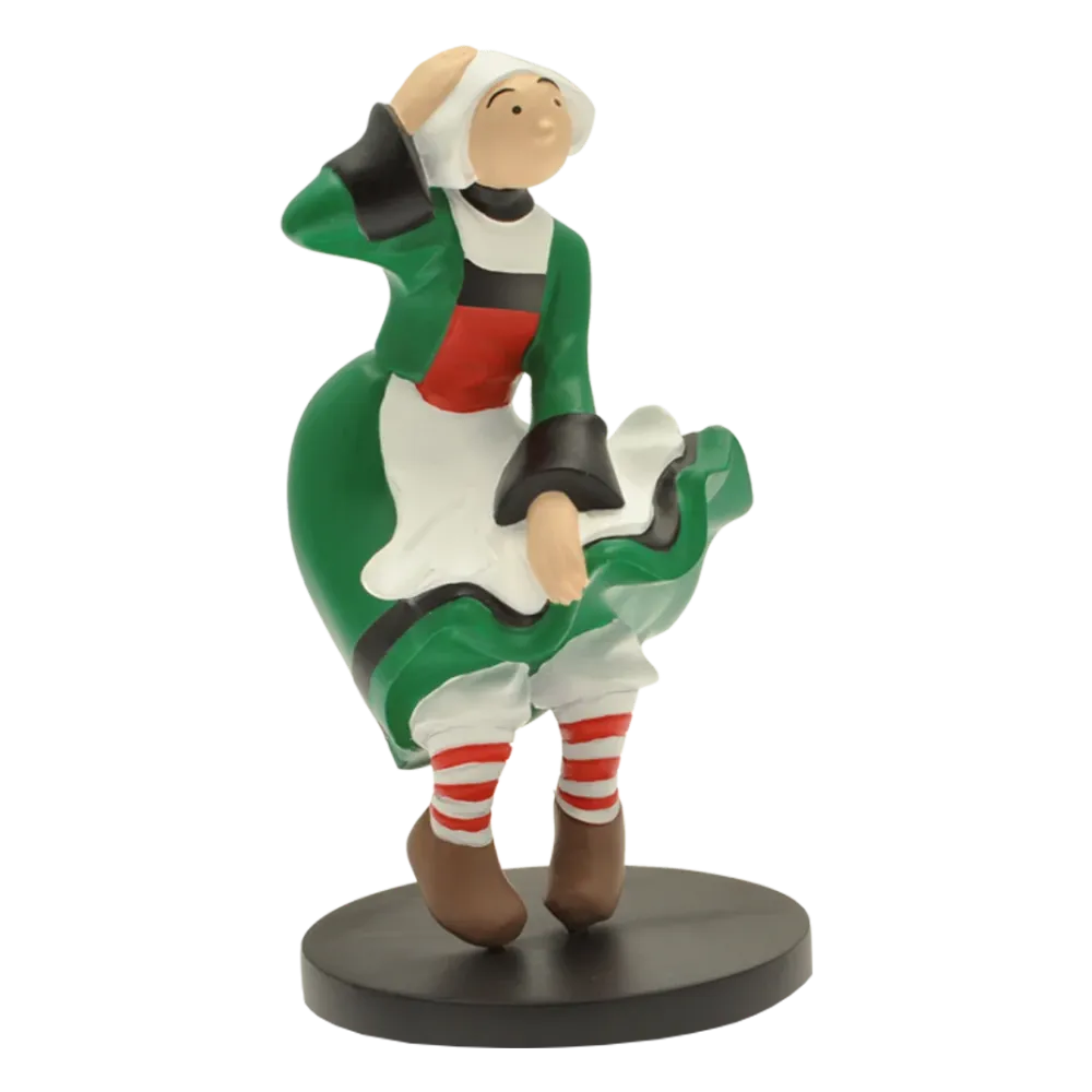 FIGURINE BÉCASSINE ROBE AU VENT