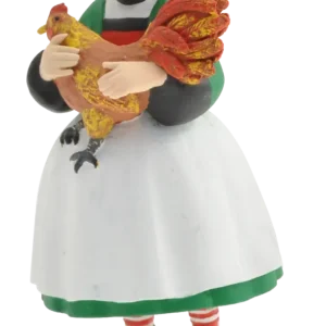 FIGURINE BÉCASSINE ET SON COQ