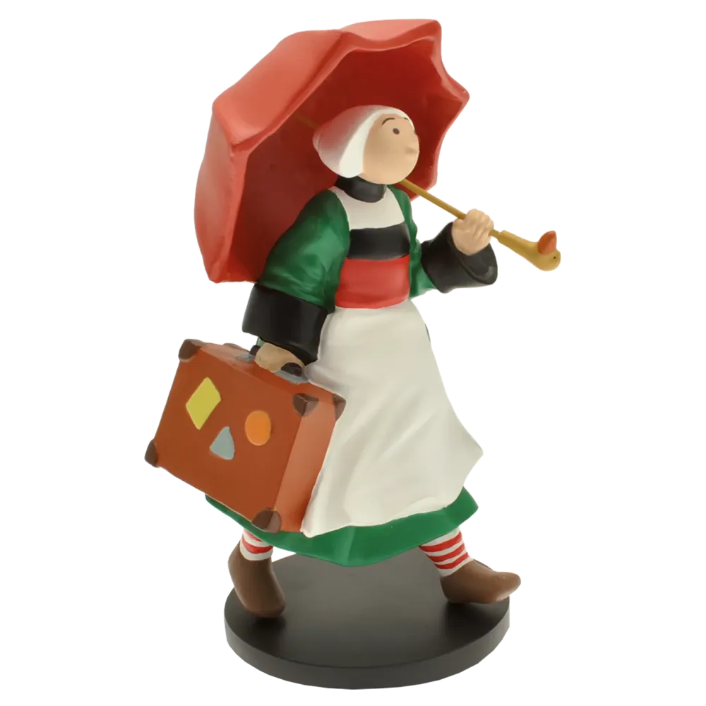 FIGURINE BÉCASSINE ET SON PARAPLUIE