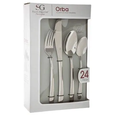 MENAGÈRE ORBA 24 PIÈCES EN INOX pour Anniversaire