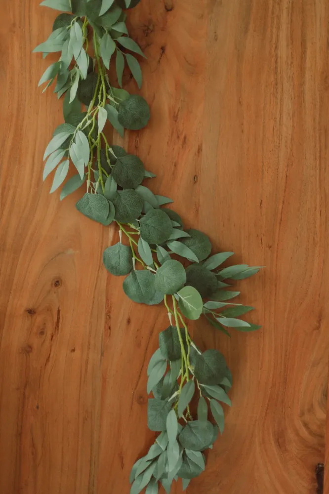 GUIRLANDE D'EUCALYPTUS ET DE SAULE Eucalypt Co.