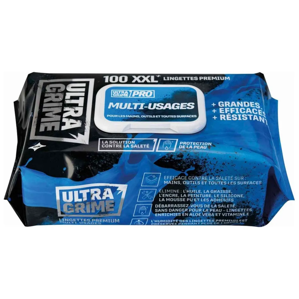 Boite de 100 lingettes pro multi-usage - format 38x25cm
