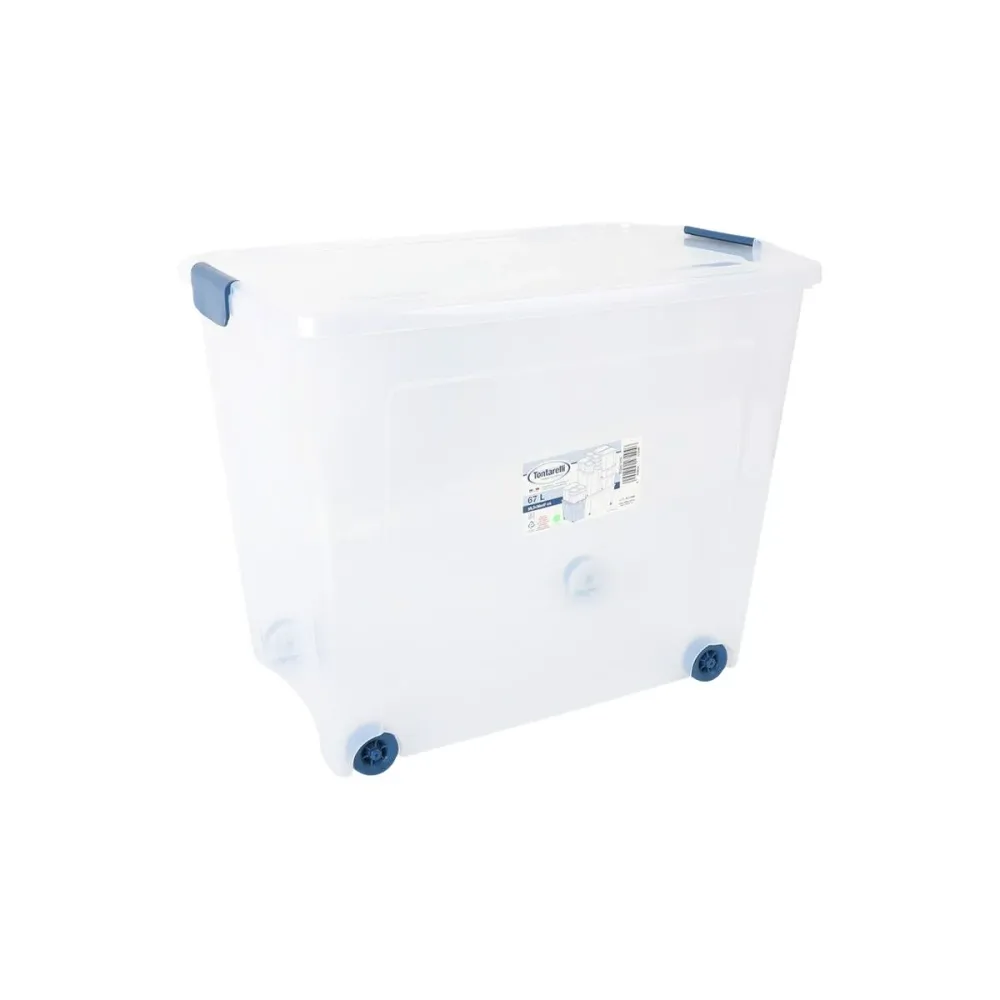 Boîte de rangement avec roues Tontarelli 59 x 38'5 x 47'5 cm (4 Unités)