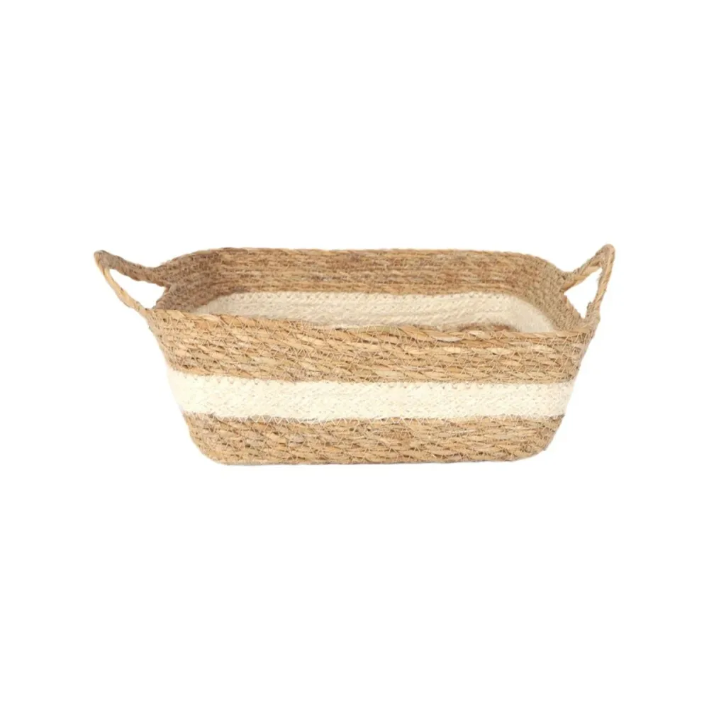 Boîte de rangement Privilege osier 17 x 17 x 7 cm (18 Unités)