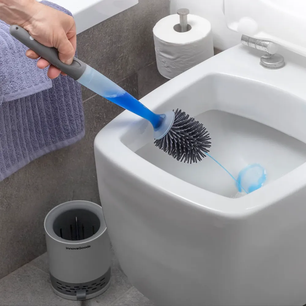 Brosse WC avec Distributeur de Savon Bruilet InnovaGoods