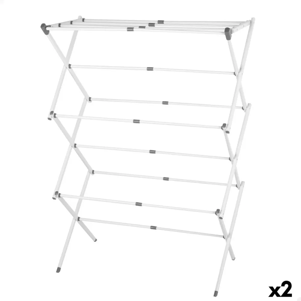 Corde à linge Max Home Métal 75 X 104 X 37 CM (2 Unités)